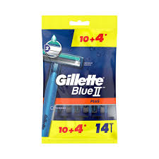 خود تراش ژیلت مدل Blue 2 Plus بسته 14 عددی