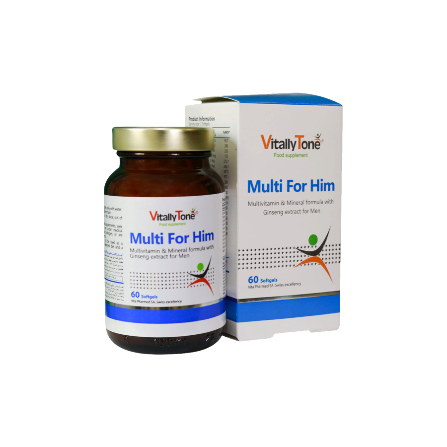 کپسول مولتی فورهیم ویتالی تون 60 عددی